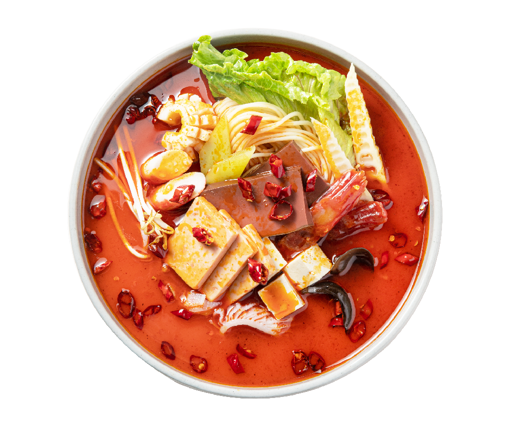 霸道麻辣紅湯